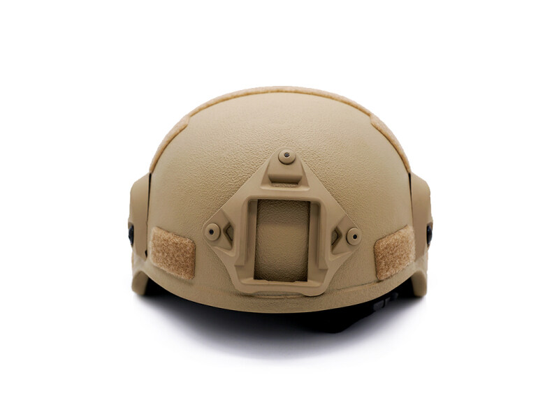 Military Bulletproof Helmet with Rail Khaki MICH style BH1806